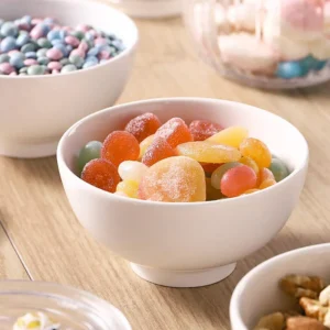 9 Ounce Small Cereal and Soup Bowls, Sturdy Porcelain Bowl